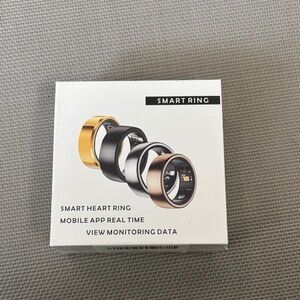 Smart Ring Heart Monitor - Gold Size 12 NWT
